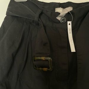 ASOS High-Waisted Pegged Paper Bag Pants